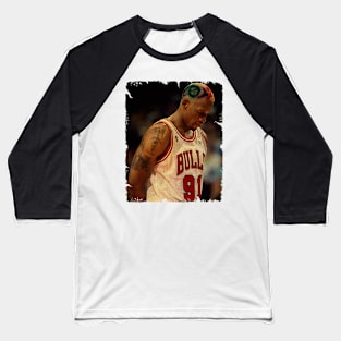 Dennis Rodman - Vintage Design Of Basketball Baseball T-Shirt